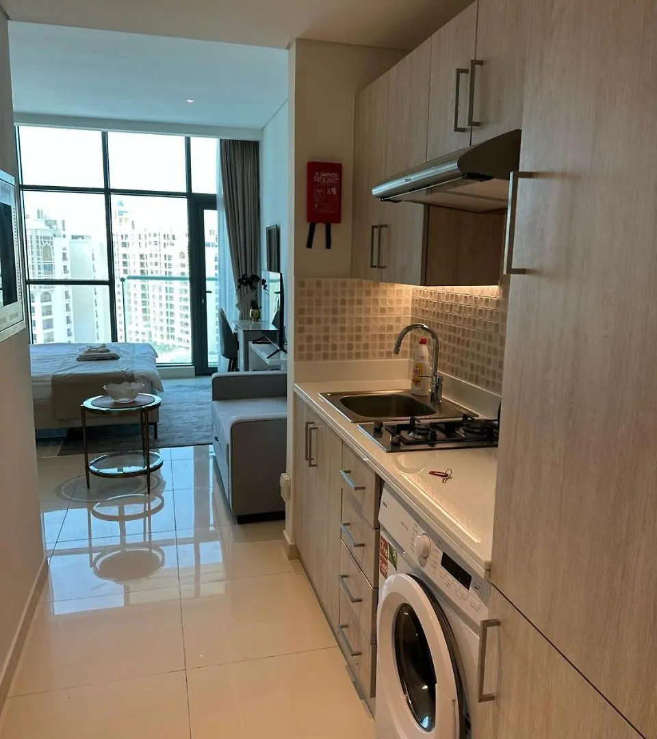 Seven Palm West Beach Studio Dubai Forenede Arabiske Emirater